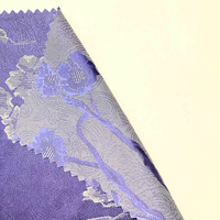 Nouveau Design de peinture Couleurs assorties 100% Polyester Motif Tissu Jacquard Floral Respirant pour Vêtement