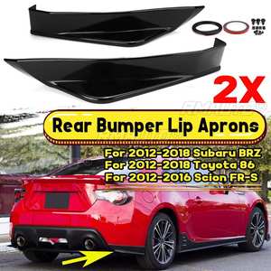 Protector de Parachoques Trasero para Auto, Estilo TS, Difusor, Alerón Lateral, Protector de Canard, para Subaru BRZ, Toyota 86, Scion FR-S - Product Image 1
