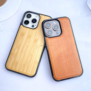 Custodia per iPhone 17 Pro Max in Legno, Custodia Protettiva in Legno Tinta Unita per <span class=keywords><strong>Apple</strong></span> 14, Vendita all'Ingrosso - Product Image 6