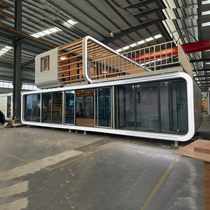 Casas móviles de lujo con techo de 20 pies que se pueden usar como balcones, y cabinas Apple que se pueden usar como hoteles, cafeterí<span class=keywords><strong>as</strong></span> - Product Image 5