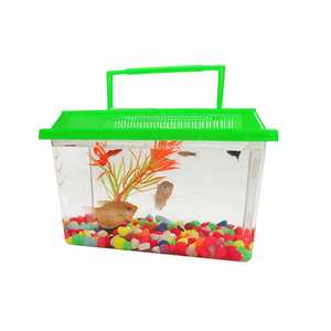 Fabriek Prijs Mini Draagbare Plastic Aquarium Aquarium Met Deksel Visteelt Doos Schildpad Reptiel Kleine Pp Aquarium - Product Image 6
