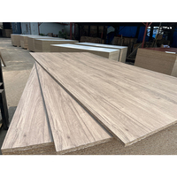 Tablero de Partículas de Melamina 4x8, Grado E0 E1, 16mm 18mm 20mm, Aglomerado Laminado Blanco para Muebles