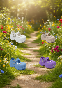 Zoccoli con perle stile Mary Jane, scarpe estive per donne e ragazze, morbidi e leggeri, taglia 16, suola in plastica, intersuola in EVA - Product Image 2