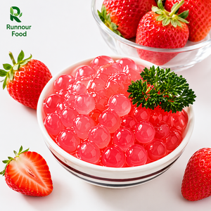 Boba Éclatante Saveur <span class=keywords><strong>Orange</strong></span> 1,2 kg – Billes de Jus de Fruits pour Bubble Tea, Boissons et Desserts – Prix Usine - Product Image 2