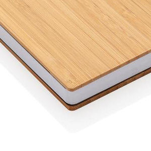 Ensemble cadeau de carnet A5 personnalisable en bambou avec couverture rigide, impression numérique, stylo USB en cuir, porte-clés et boîte cadeau pour Thanksgiving - Product Image 6
