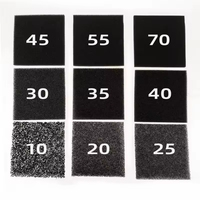 Nouveau filtre en mousse de fibre synthétique au charbon actif, structure réticulée à cellules ouvertes, efficacité de 99,995 %, porosité de 0,3 micron, anti-odeurs