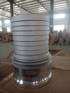 Acoplamiento de cola de manguera multidentada de alta presión Diseño Camlock con tratamiento de superficie Chapado en zinc - Product Image 4