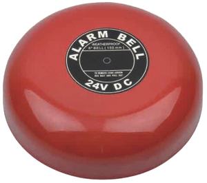 Sonnette d'alarme sonore à Base en plastique étanche 220V DC24V sirène <span class=keywords><strong>6</strong></span> pouces cloche d'alarme incendie en métal - Product Image 2