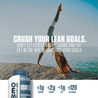 Suppléments de Gym OEM Poudre de Protéine ISO 100 avec 25g d'Isolat de Whey Hydrolysé 100% Protéine de Musculation Whey Créatine