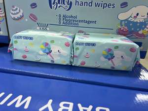 Runbeimian ทิชชูเปียก80ชิ้นแบบใช้แล้วทิ้งนุ่มพิเศษมีกลิ่นหอมดูแลผิวทารก - Product Image 4