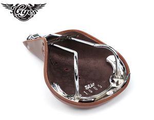 Gyes bicicleta de carretera Retro cuero de vaca sillín MTB bicicleta cuero de vaca cojín asientos hechos a mano - Product Image 5