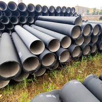 8 pouces grand diamètre revêtement K7 K9 classe tuyau en fonte ductile 800mm tuyau en fonte ductile 300mm prix par tonne