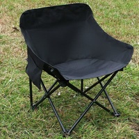 Chaise de pique-nique pliante en acier portable de haute qualité, chaise lune écologique avec sac de transport pour camping, plage, randonnée, pêche, gym, parc