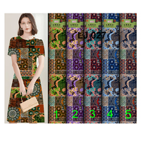 Tissu de rayonne filée en viscose 100% imprimé personnalisé motif éclaboussures de fleurs pour filles tissé pour Textiles de maison robes style uni pour garçons