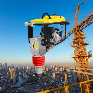 Chuyên nghiệp 55kg tác động <span class=keywords><strong>rammer</strong></span> và đất Đầm công cụ cho đường sắt subgrade nén công trình - Product Image 2