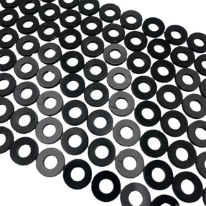 Food Grade Transparent Silicone Gasket Seal Ring Anti Slip Foot Pad <b>Waterproof</b> Washer Cutting Service Anti-Aging - Product Image 2