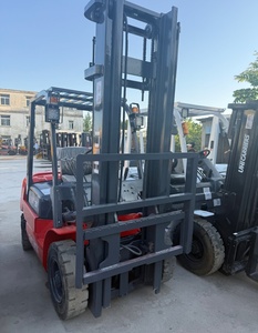 Chinese brand heli 2 tons used H2000 diesel <b>forklift</b> great condition - Product Image 3