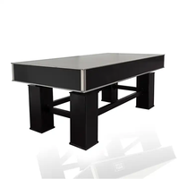 Tables optiques isolées par vibration pour laboratoire, avec noyaux en nid d'abeille en acier, pour l'informatique quantique et la bio-photonique.