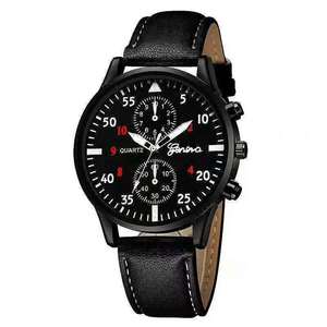 Reloj de hombre de nuevo estilo, moderno, con doble esfera y diseño ejecutivo, hecho con caja de aleación. - Product Image 6