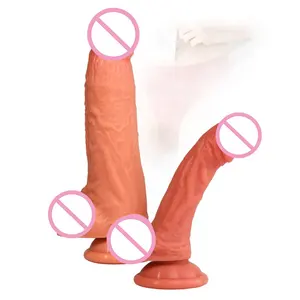 Brinquedo sexual de silicone masturbador, brinquedo sexual feminino realista, masturbador, pênis, dildos para mulheres