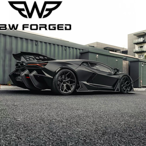 BW cerchi ruote forgiati monoblocco nero personalizzato profondo concavo 5x120 5x130 per McLaren per 911 718 992 per Lamborghini <span class=keywords><strong>Aventador</strong></span> - Product Image 5