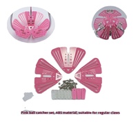 Machine à oeufs universelle Griffe Grue Jeu Boîte aveugle Jouets en peluche à pièces Accessoire de saisie Pièces de griffe en forme d'éventail Capture de nourriture