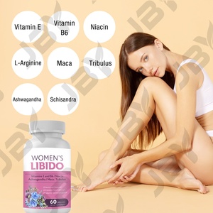 Cápsulas de Vitalidad y Estímulo de la Libido Femenina, Marca Privada JBY OEM, Suplemento Natural con Maca y Ashwagandha para Mejorar el Estado de Ánimo Femenino - Product Image 4