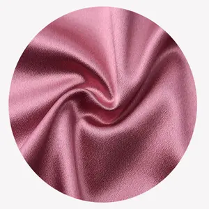 Cristal satin polyester épaissi stretch satin paillettes satin tissu femmes robe cadeau vêtements tissu