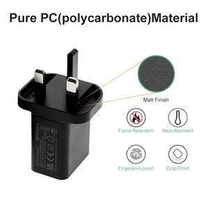 UKCA sertifikalı POS <span class=keywords><strong>5V</strong></span> 2A <span class=keywords><strong>USB</strong></span> AC güç adaptörü İngiltere tak duvar şarj POS için 10W UKCA elektrik tipi - Product Image 6