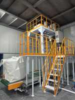 Machine de conditionnement de pesage de remplissage de sac de tonne manuelle de haute précision Applications chimiques de poudre de Graphite de son de farine