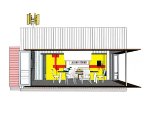 Çin tedarikçisi açık stil prefabrik lüks kargo konteyneri Ev Japonya