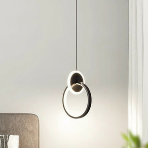 Meng Lei Modern Minimalist Pendant <b>Light</b> Small Circular Design For Living Room Bedroom Ceiling Lighting - Product Image 1