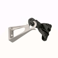 Pince de suspension en aluminium et plastique PA66 pour fixation de câbles