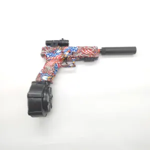 quick mode electric water plastic we tech - 34 gun 3dg - c-18 pistol gel ball blaster with high fps and mag