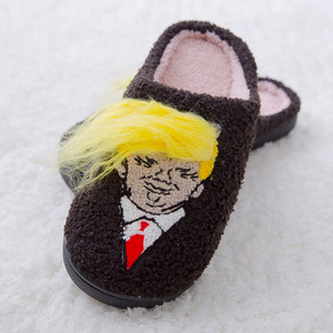 Pantuflas Personalizadas para Mujer, Pantuflas de Casa, Peludas, Cálidas, de Felpa, de Invierno, Pantuflas de Moda para Mujer, Pantuflas Bordadas para Mujer - Product Image 4