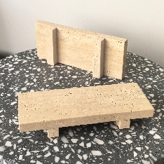 Telazuo – <span class=keywords><strong>Plateau</strong></span> rectangulaire en pierre naturelle, classique, poli, multifonctionnel, facile à nettoyer, réutilisable, pour la conservation des aliments, idéal pour le salon <span class=keywords><strong>et</strong></span> la salle <span class=keywords><strong>de</strong></span> bain - Product Image 6