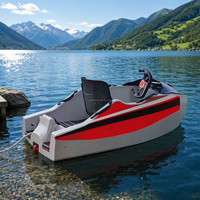Bateau kart électrique de surf d'été pour voiture et ski nautique 18KW Haute puissance Vitesse 0 KM/H à 52 Km/h