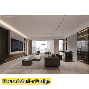 Modern Luxury Home Decor 3d Rendering Interior Design <strong>House</strong> Interior Design Interior Design Services - Product Image 2