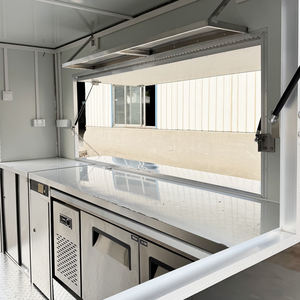 Rue extérieure Mobile Restaurant Salle à manger Ca Hot Dog Cart BBQ Ice Cream Trick Sandwich Food Trailer - Product Image 3