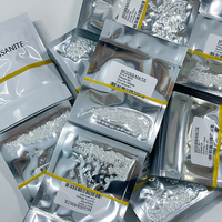 SICGEM Pierres de Moissanite Synthétiques de Haute Qualité, Taille Baguette, Couleur D, Pureté VVS1, Certifiées GRA, Effet de Couleur Changeant