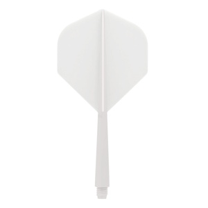 Aile de fléchette intégrée Pengle 2BA, queue semi-transparente mate, écologique et légère - Product Image 1