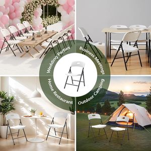 Silla Plegable Moderna para Eventos, Picnic, Camping y Estadios - Duradera y Portátil para Almacenes y Hoteles - Product Image 5