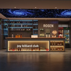 Bàn quầy <span class=keywords><strong>bar</strong></span> gỗ phong cách công nghiệp hiện đại retro cho phòng khách, phòng bida, quán cà phê, phòng tập thể dục, khách sạn, cửa hàng nướng thịt - Product Image 3