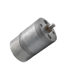 มอเตอร์เกียร์ Hy 25ga300 ขนาด 32 มม. แบบยึดหน้าแปลน 12V DC มอเตอร์ขนาดเล็กแบบแปรงถ่าน สำหรับล็อคประตูรถยนต์ มิเตอร์น้ำ วาล์ว - Product Image 1