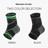 Bandage réglable en nylon pressurisé, 1 pièce, protection de soutien de la cheville pour femmes hommes basket-ball