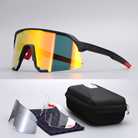 Lunettes de vélo polarisées S3, lunettes de sport pour le roller, lunettes de course à pied coupe-vent, lunettes de soleil pour la course en plein air