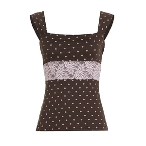 0 เสื้อกั๊กลายจุดลูกไม้แฟชั่นใหม่ - Product Image 6