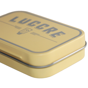 Изготовленный на заказ Мини портативный небольшой контейнер для хранения с крышкой черный серебристый металлический прямоугольный откидной контейнер для олова - Product Image 3