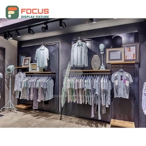 Étagères de présentation en verre trempé pour l'intérieur des magasins sur mesure, service de conception 3D, magasin de mode - Product Image 2