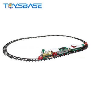 Set Ferroviario Musicale Elettrico per Bambini con Trenino Giocattolo e Suoni Natalizi - Product Image 4